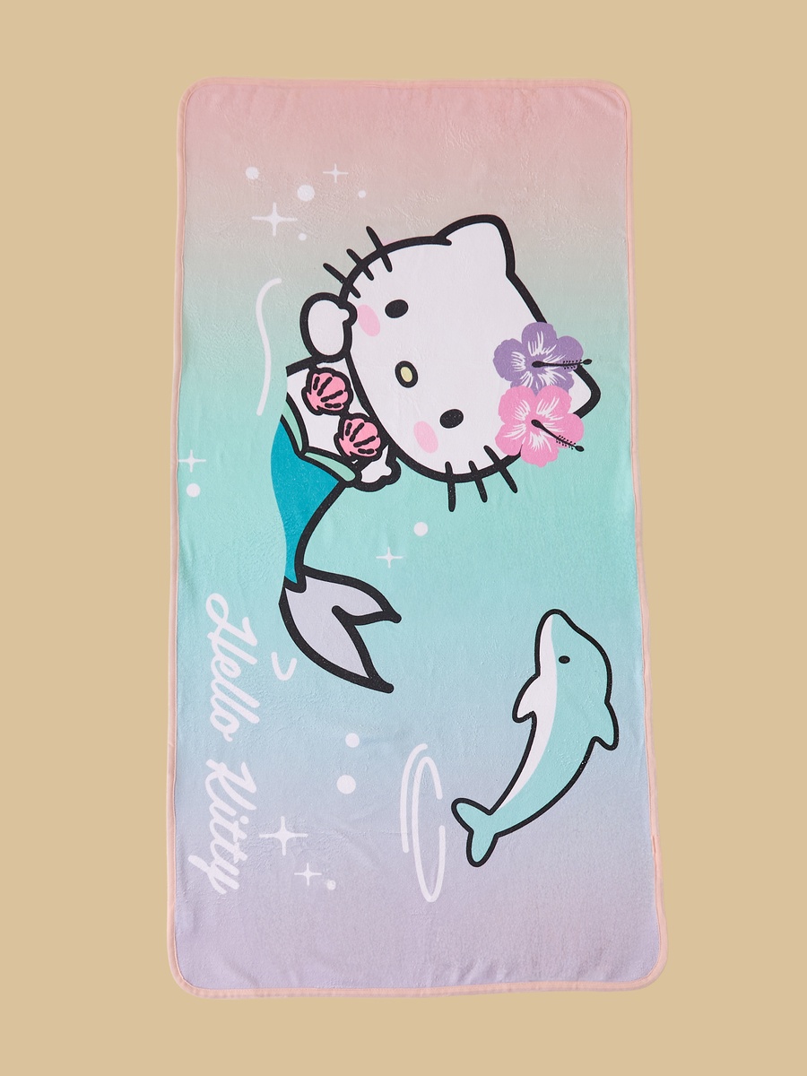 Hello Kitty Print Towel