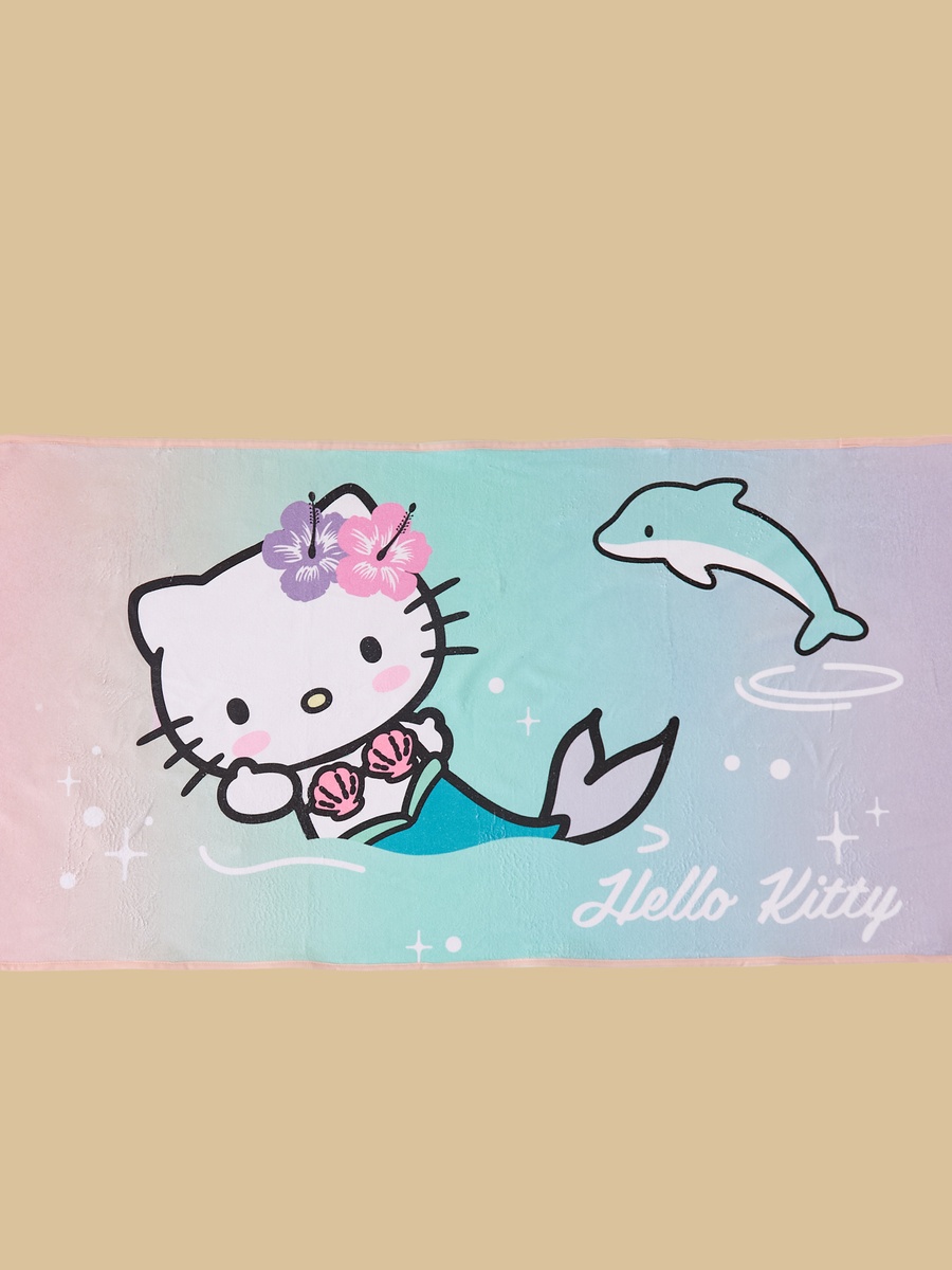 Hello Kitty Print Towel