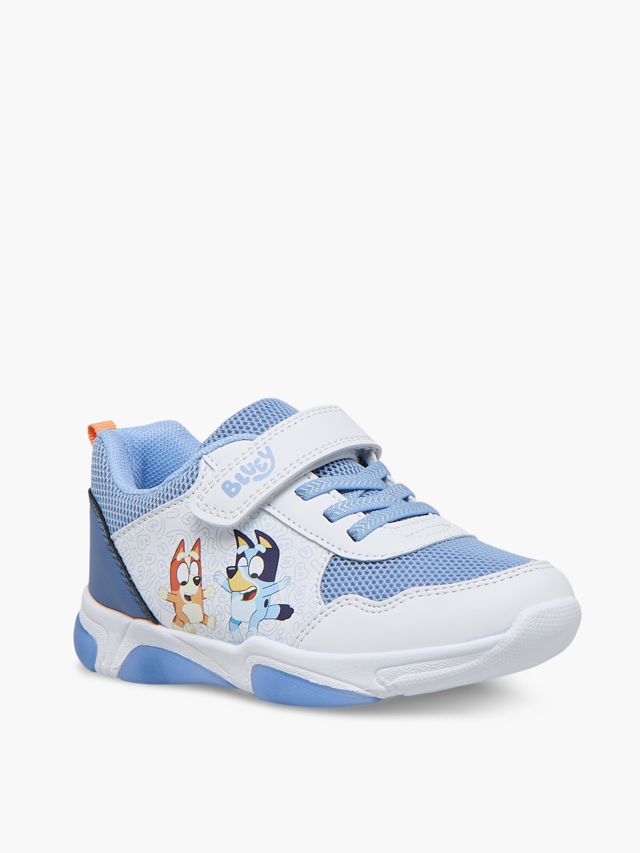 Boys Hook and Look Light-Up Sneakers