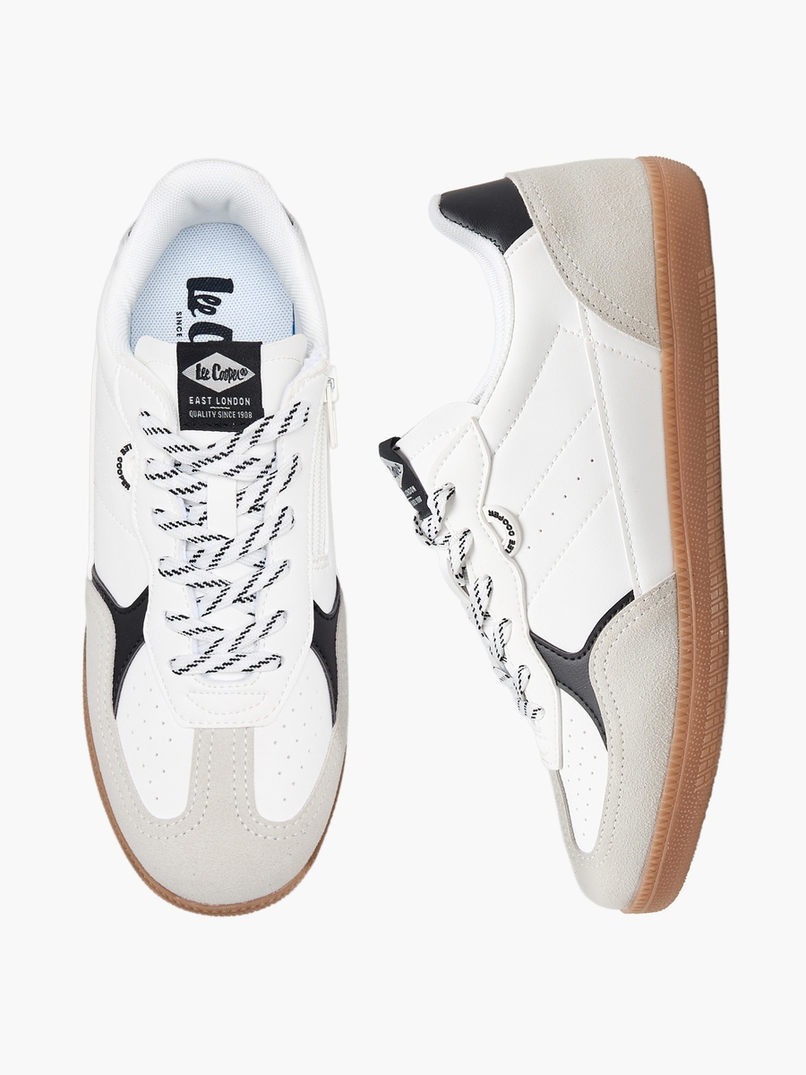 Boys Lace-Up Ankle Sneakers