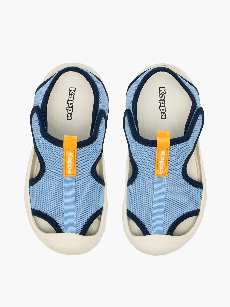Mesh Texture Sports Sandals with Hook and Loop Closure
