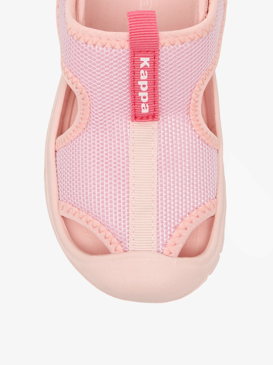 Mesh Texture Sports Sandals with Hook and Loop Closure