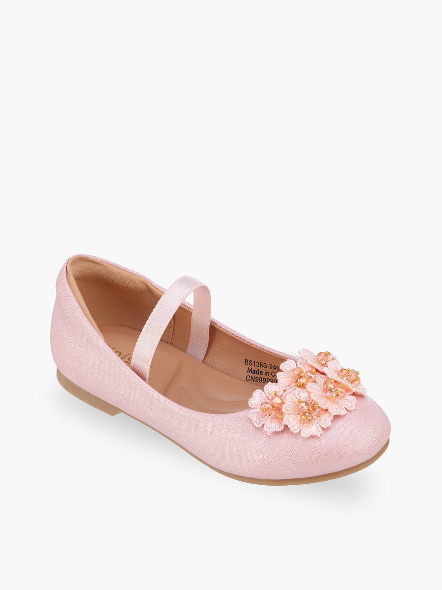 Girls Slip-On Ballerina Shoes