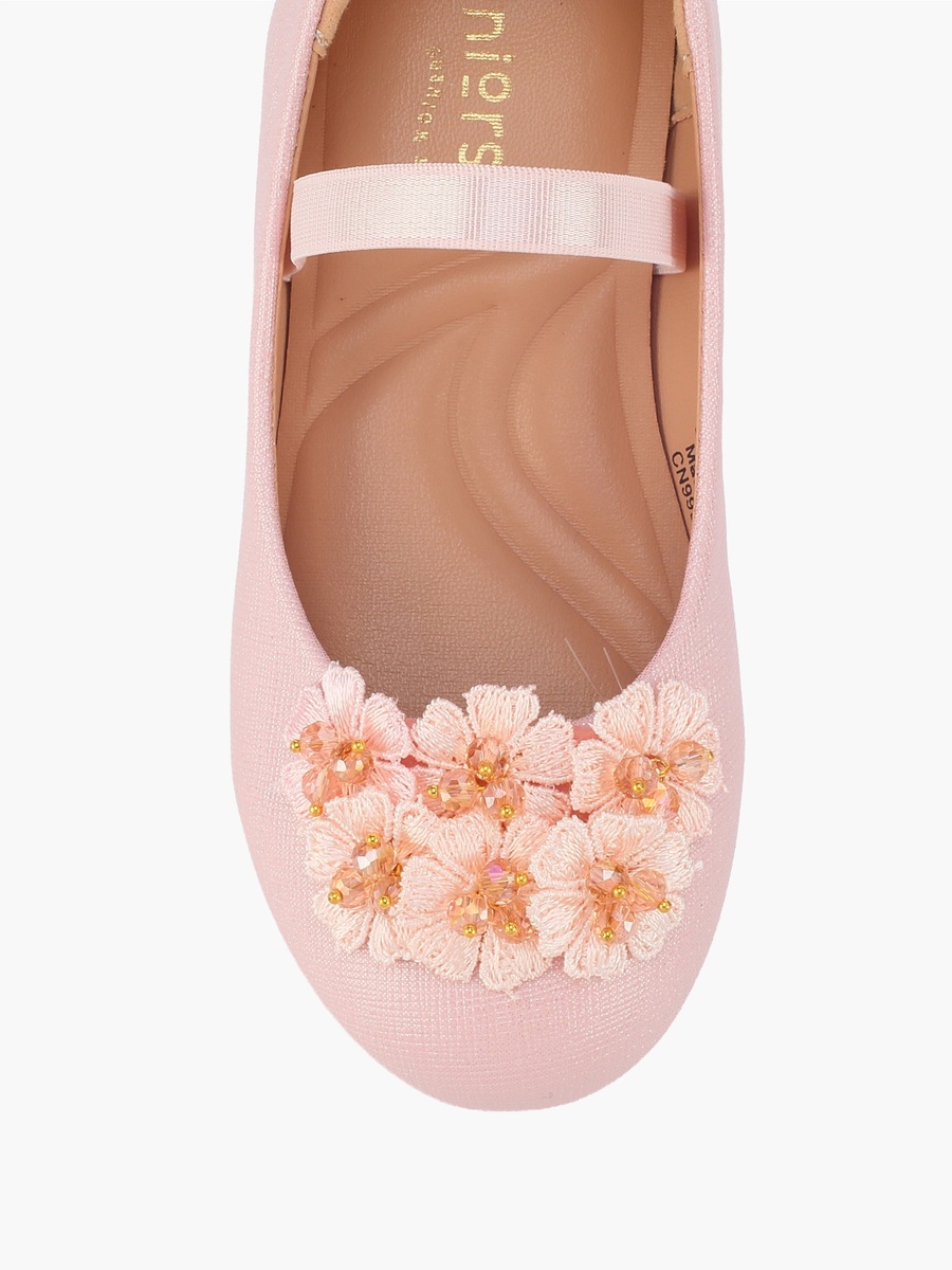 Girls Slip-On Ballerina Shoes