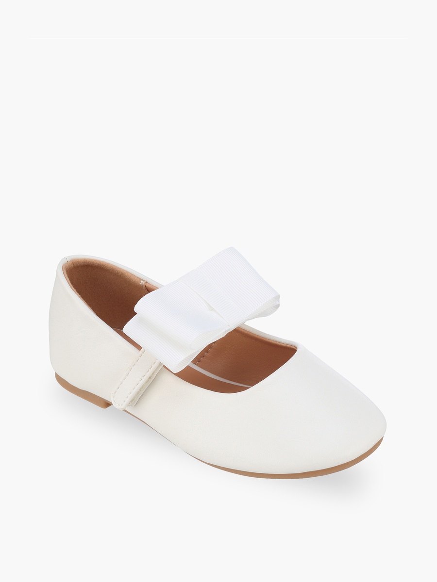Girls Hook and Loop Ballerina Shoes
