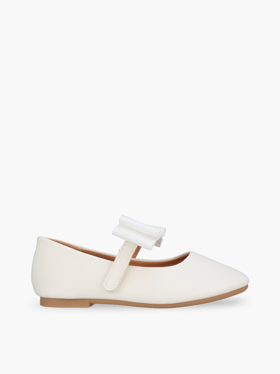 Girls Hook and Loop Ballerina Shoes