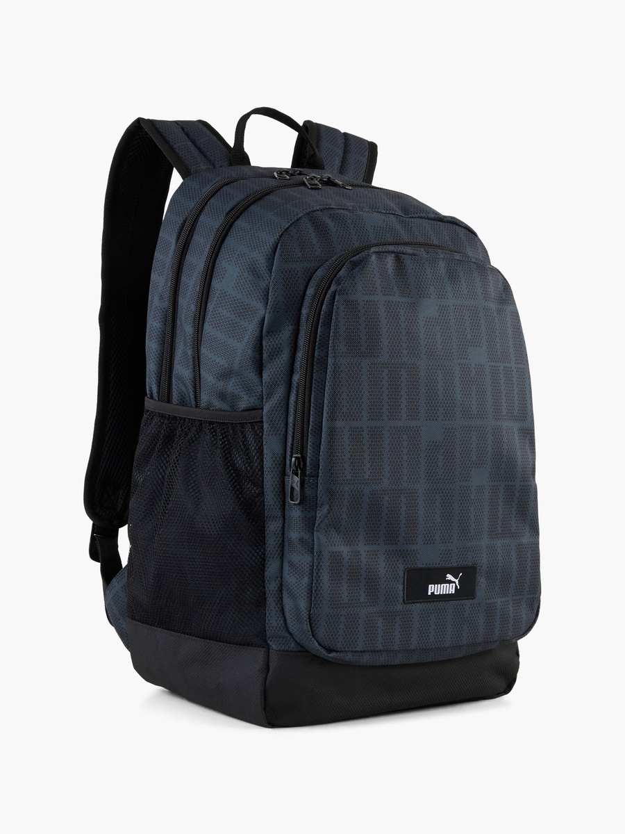 Printed School Backpack with Adjustable Straps and Zip Closure - 15x29x43 cm