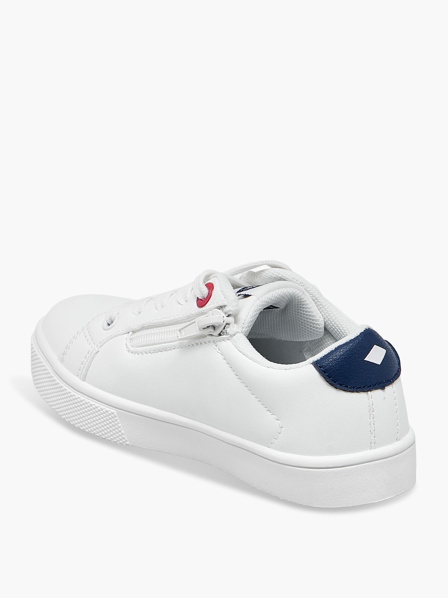 Boys Lace-Up Ankle Sneakers