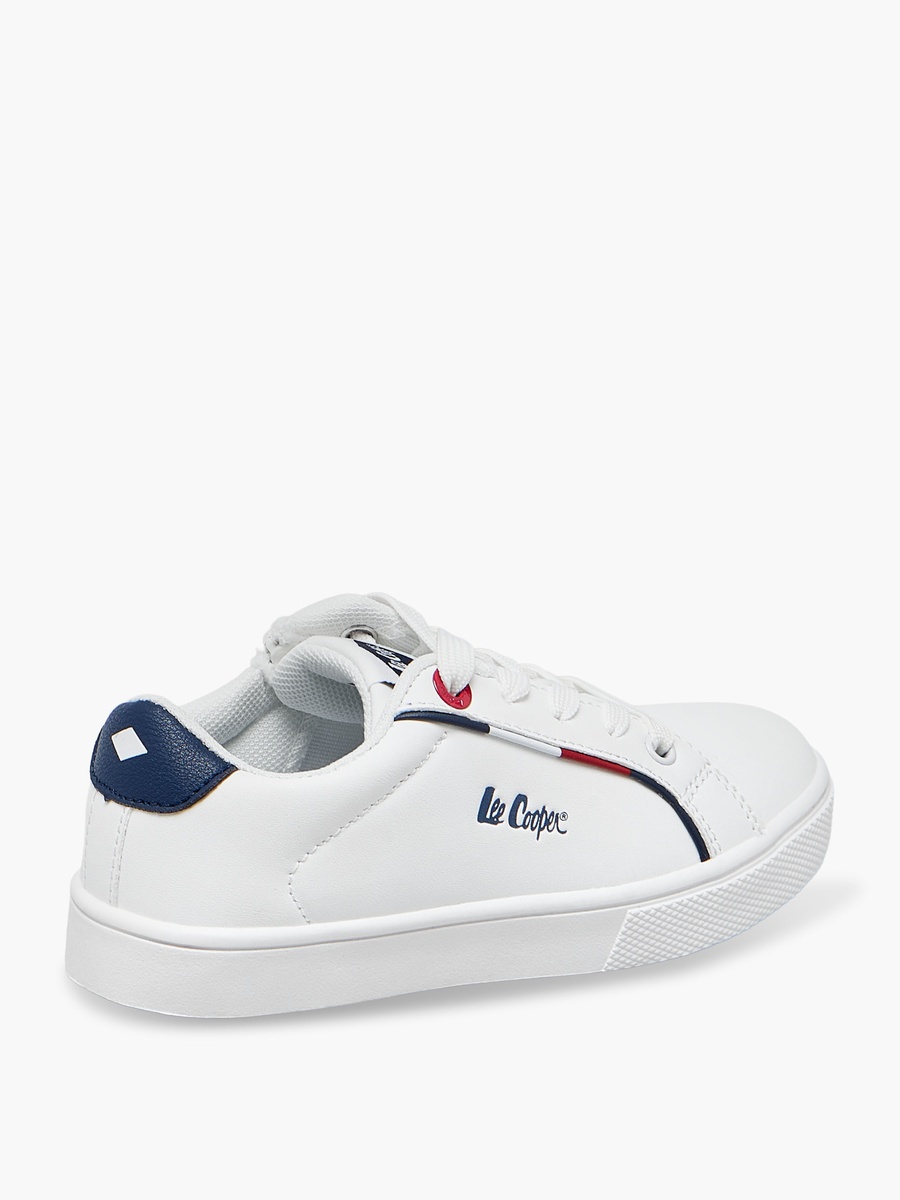 Boys Lace-Up Ankle Sneakers
