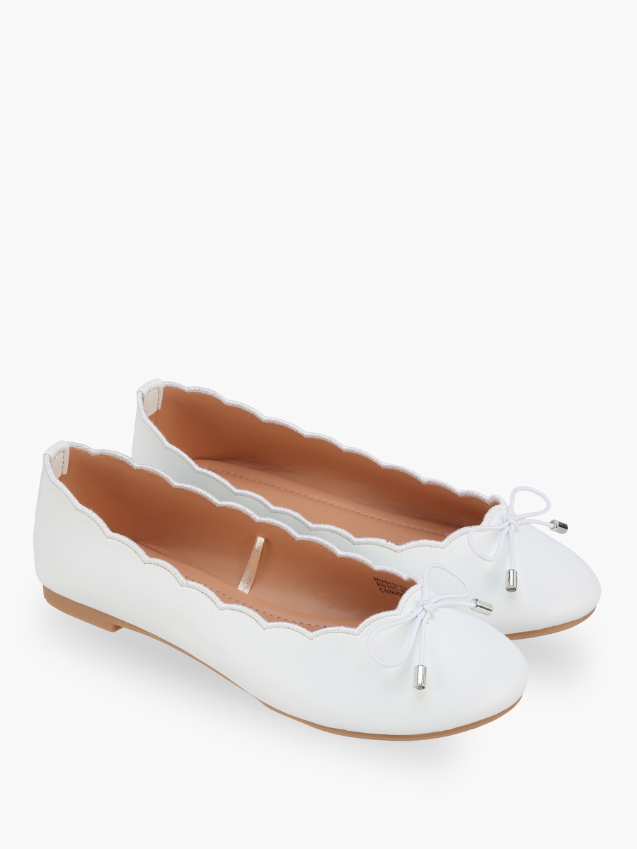 Girls Slip-On Ballerina Shoes