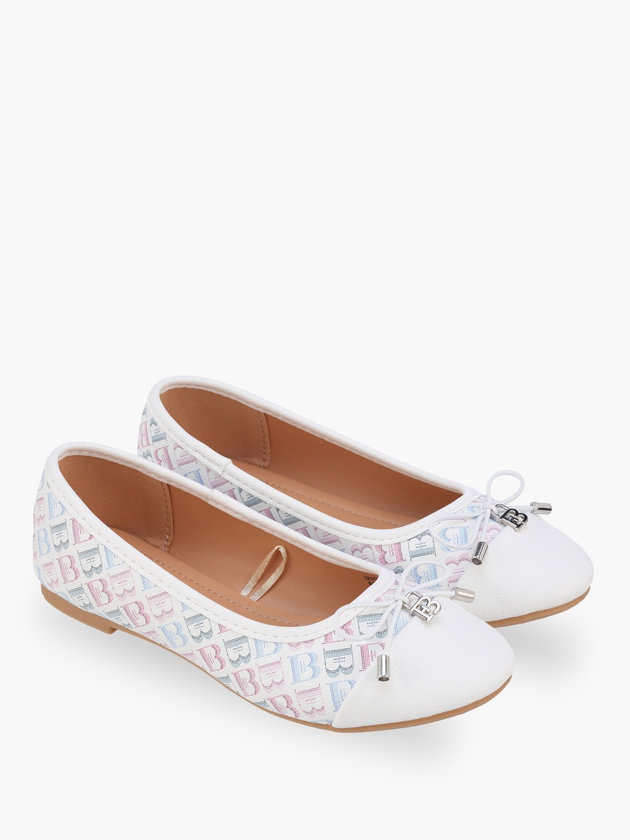 Girls Slip-On Ballerina Shoes
