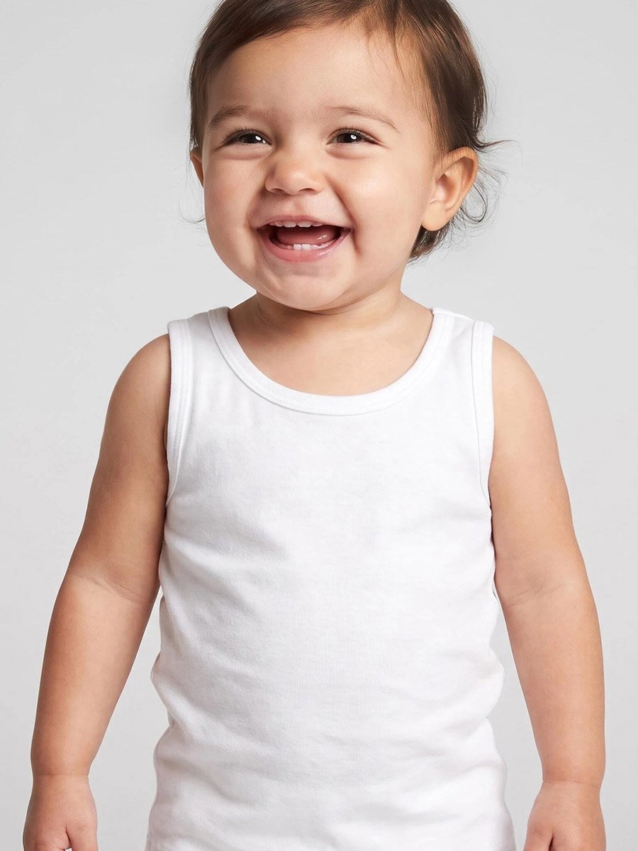 Pack of 5 - Baby Boy Off white Solid Vests