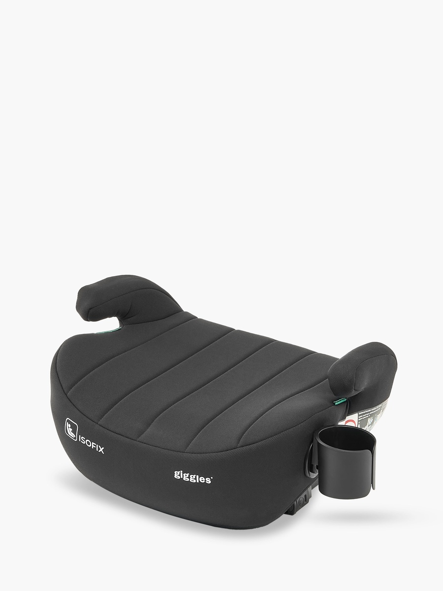 Booster Car Seat with 5-Point Safety Harness, Cupholder and ISOFIX System