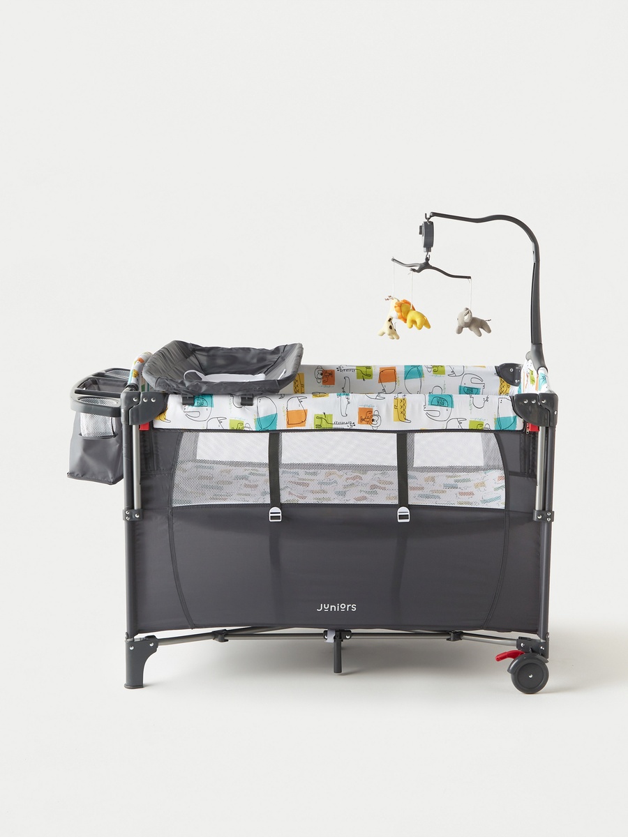 Diego 4 in 1 Co-Sleeper and Travel cot with changing Station