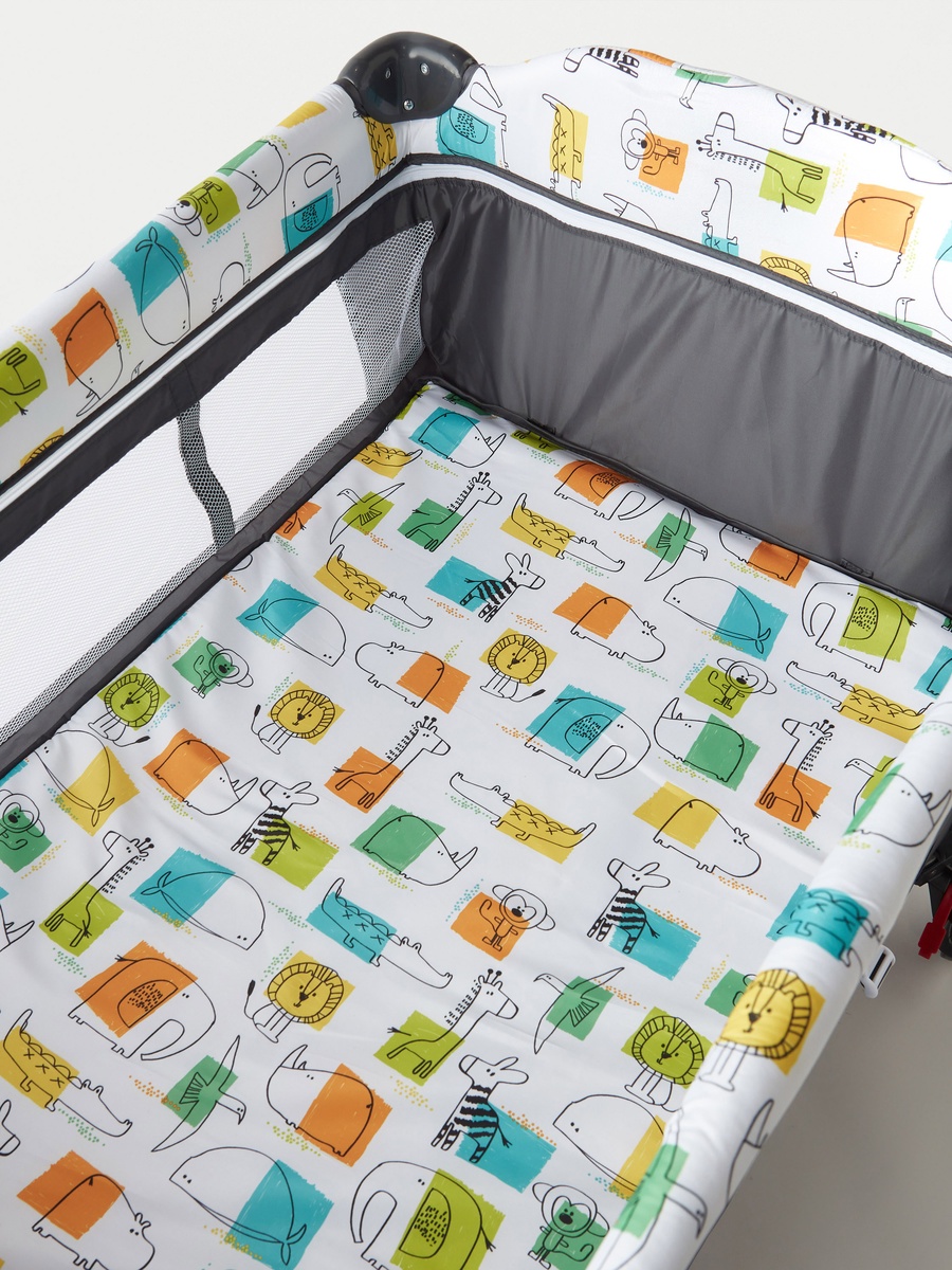 Diego 4 in 1 Co-Sleeper and Travel cot with changing Station