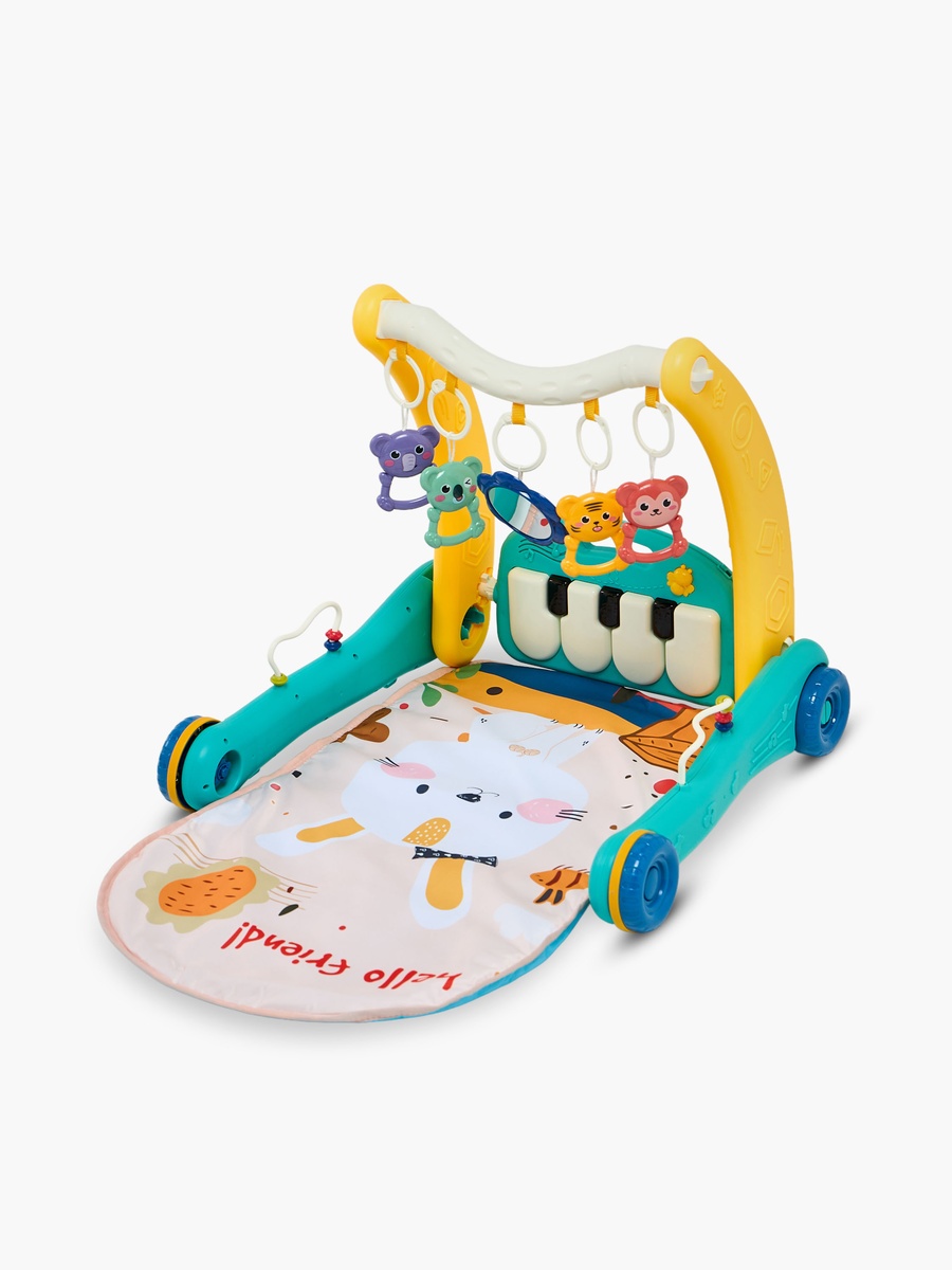 2-in-1 Piano Rack and Baby Walker