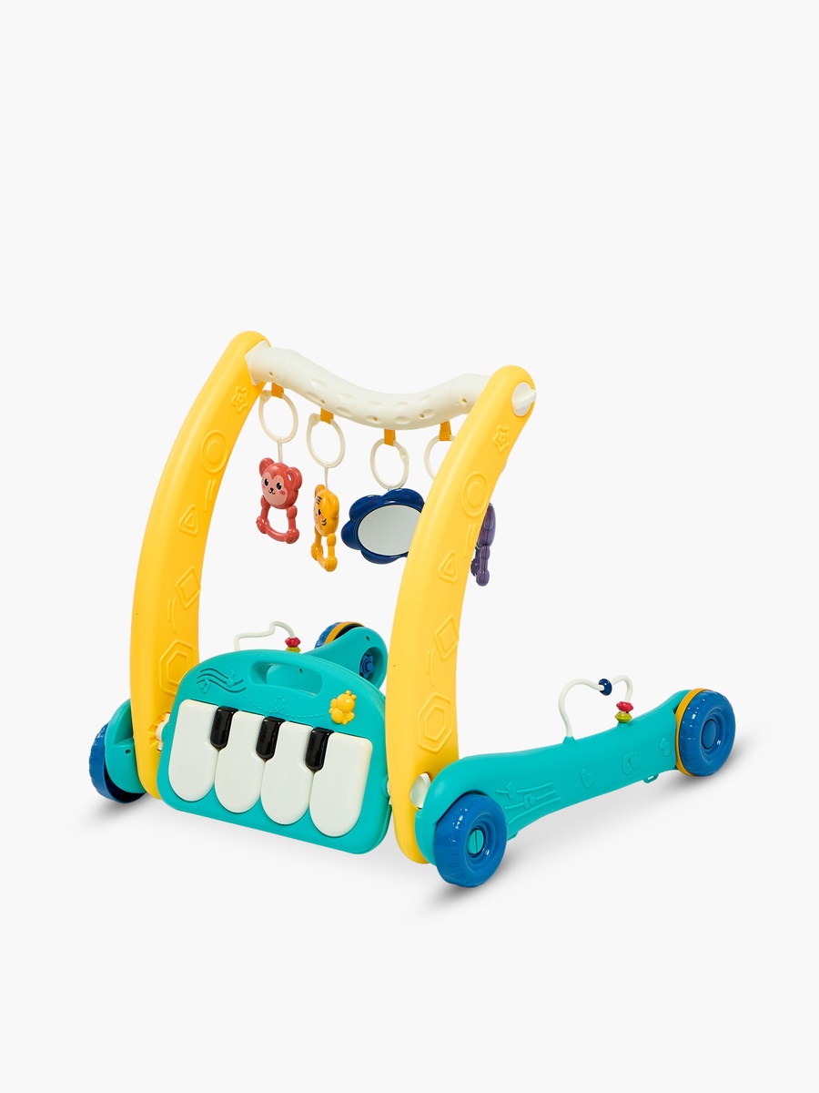 2-in-1 Piano Rack and Baby Walker