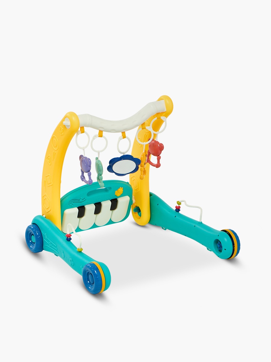2-in-1 Piano Rack and Baby Walker