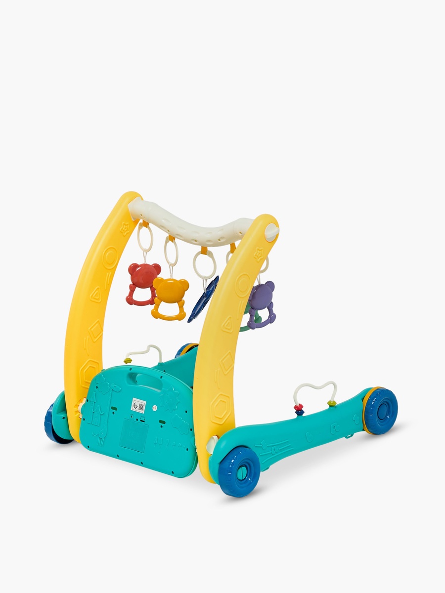 2-in-1 Piano Rack and Baby Walker
