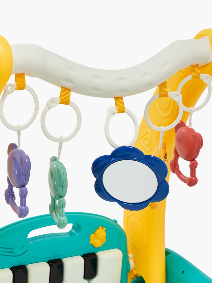 2-in-1 Piano Rack and Baby Walker