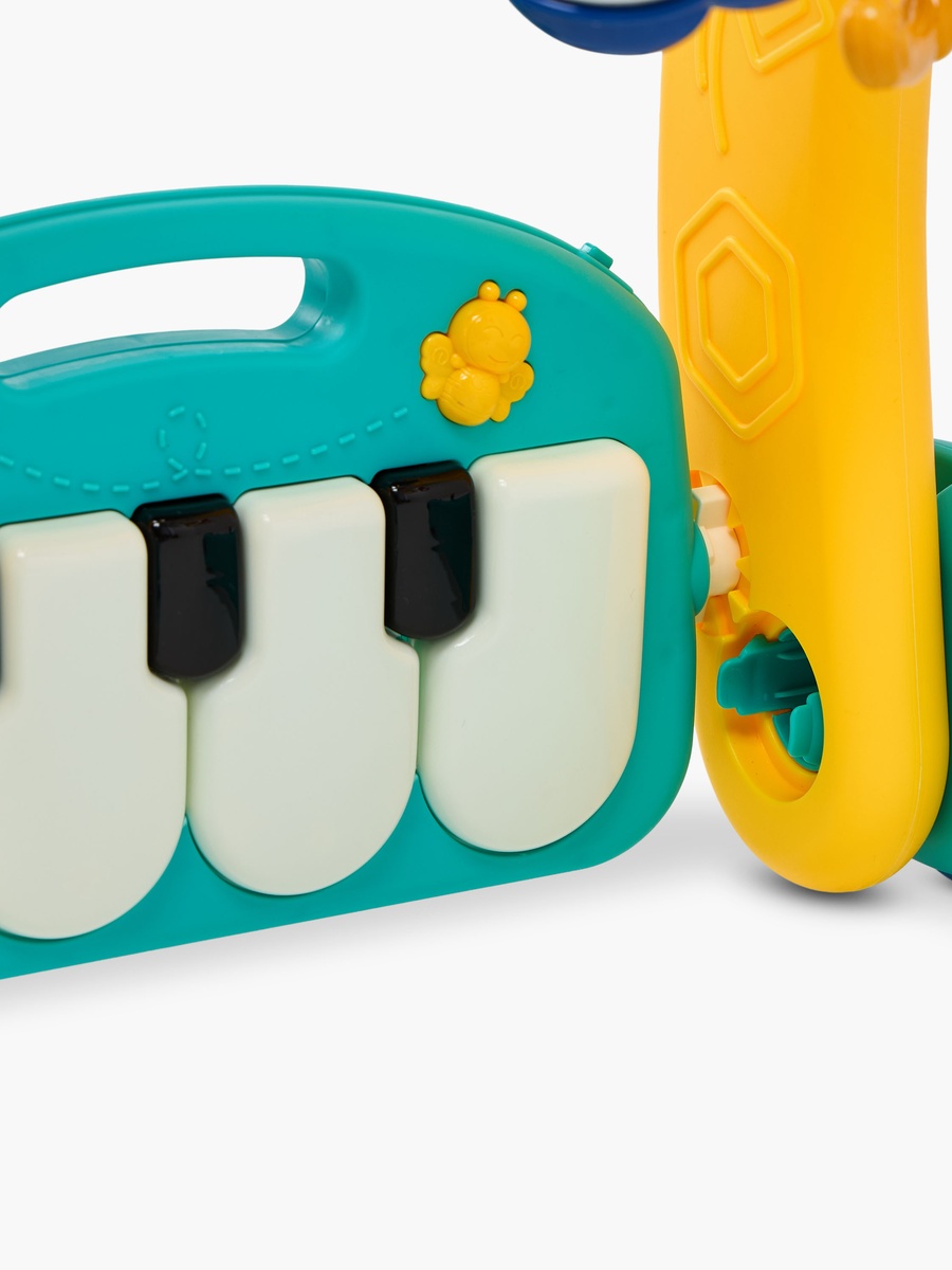 2-in-1 Piano Rack and Baby Walker