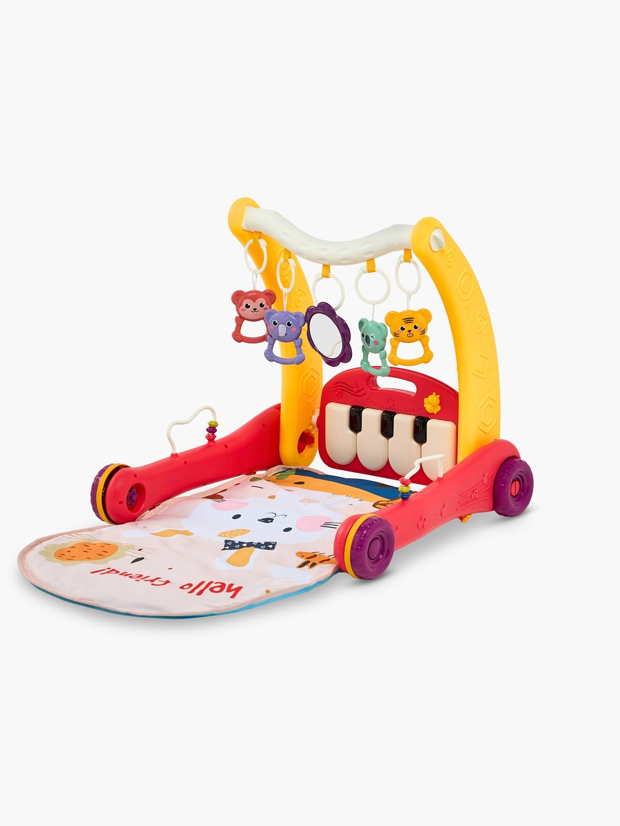 2-in-1 Piano Rack and Baby Walker