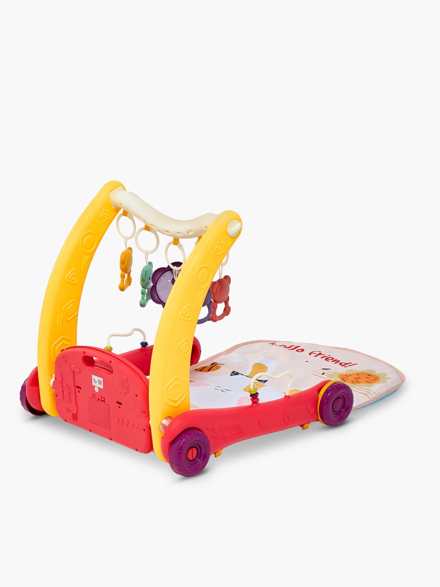 2-in-1 Piano Rack and Baby Walker