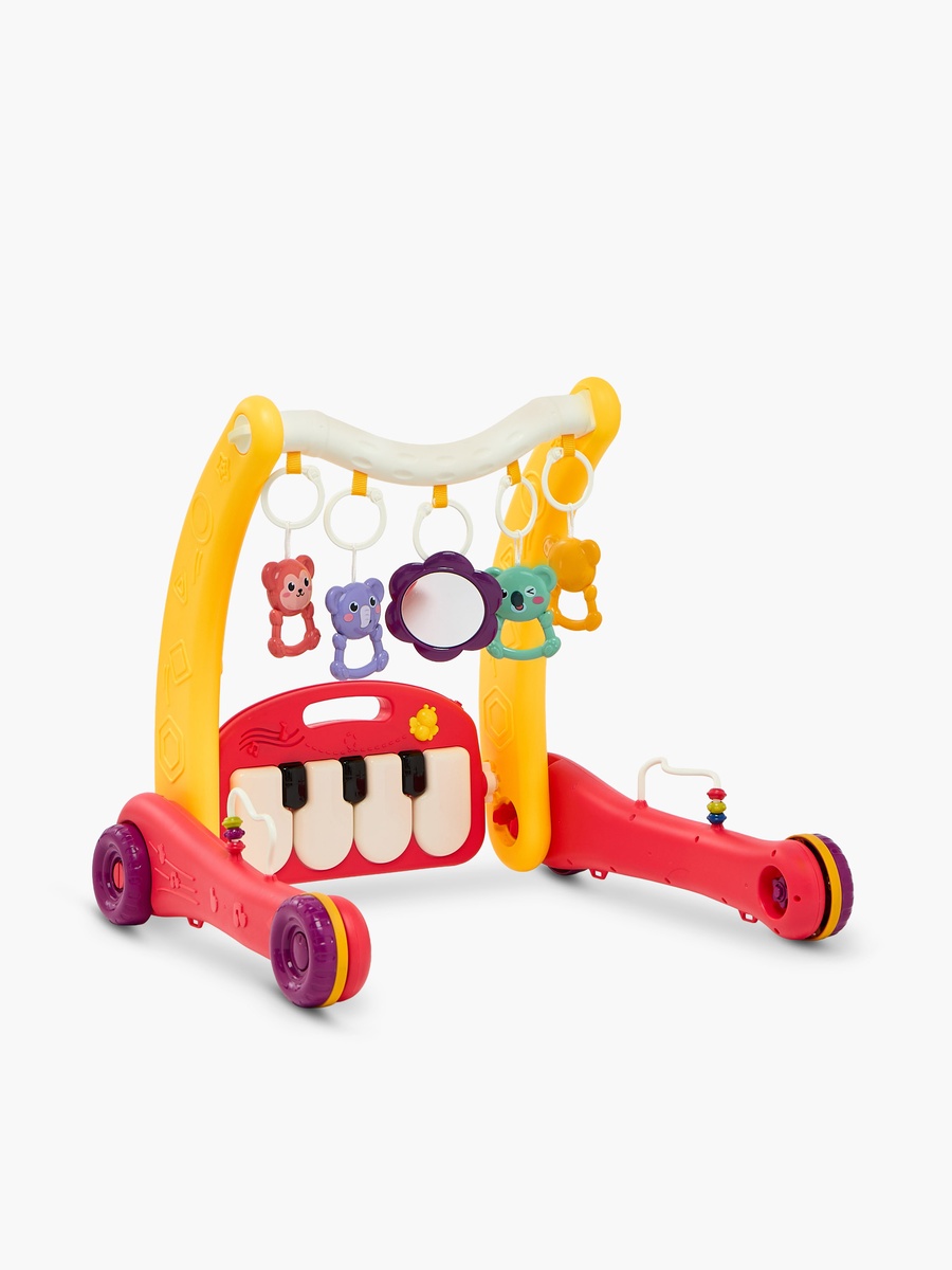2-in-1 Piano Rack and Baby Walker