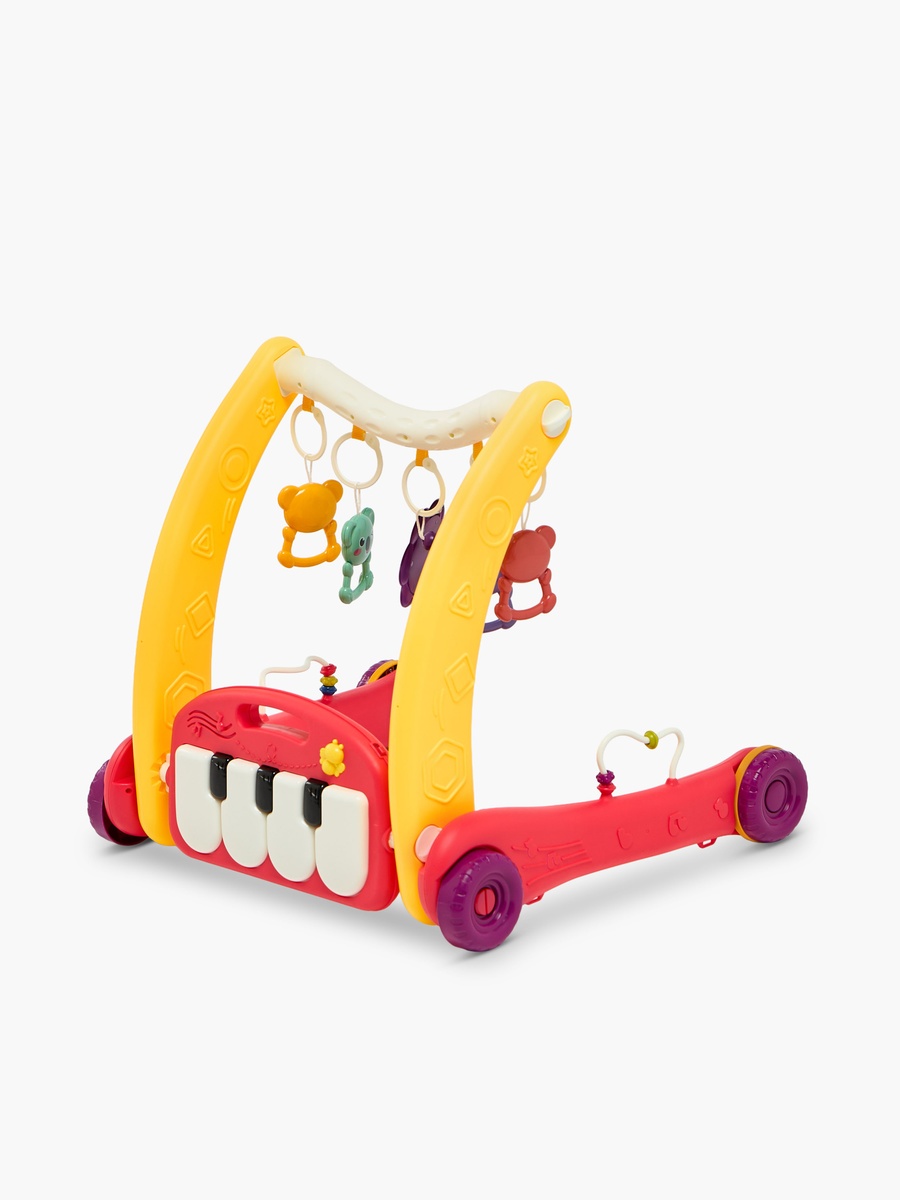 2-in-1 Piano Rack and Baby Walker