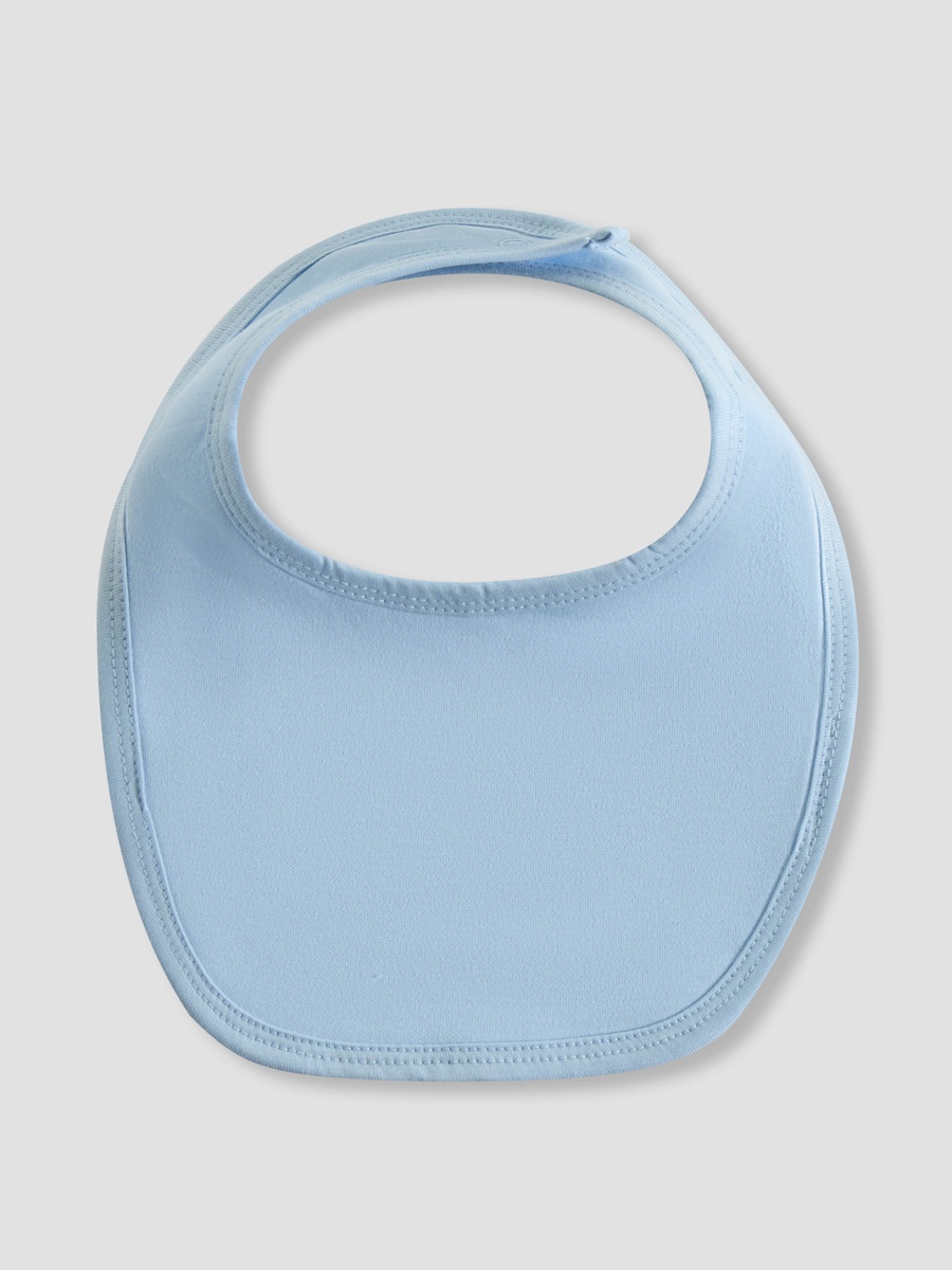 Pack of 5 Baby Bib with Snap Button Closure