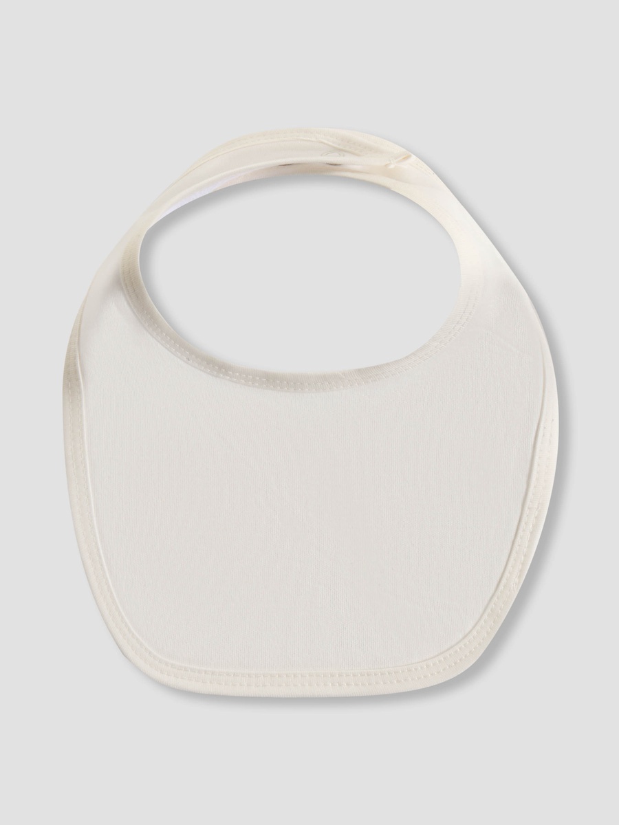 Pack of 5 Baby Bib with Snap Button Closure