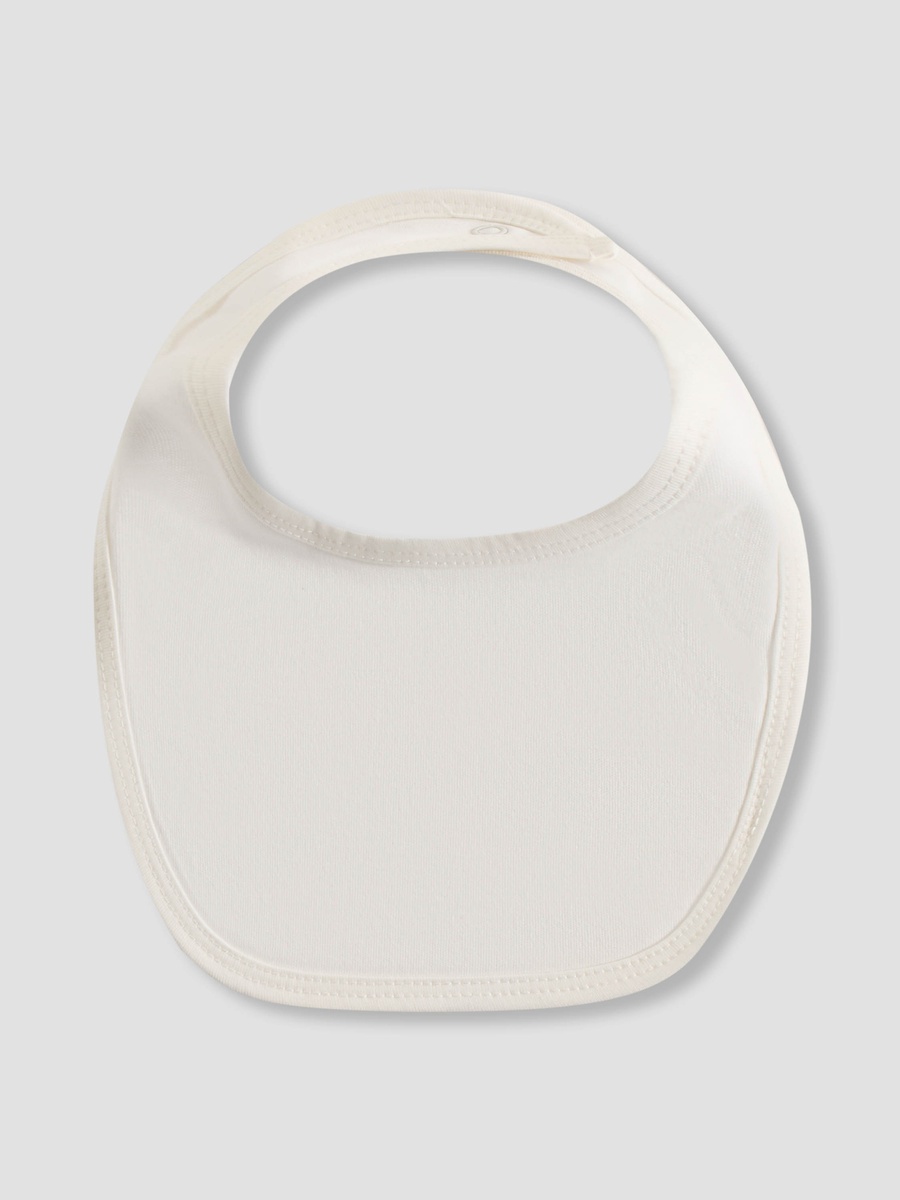 Pack of 5 Baby Bib with Snap Button Closure
