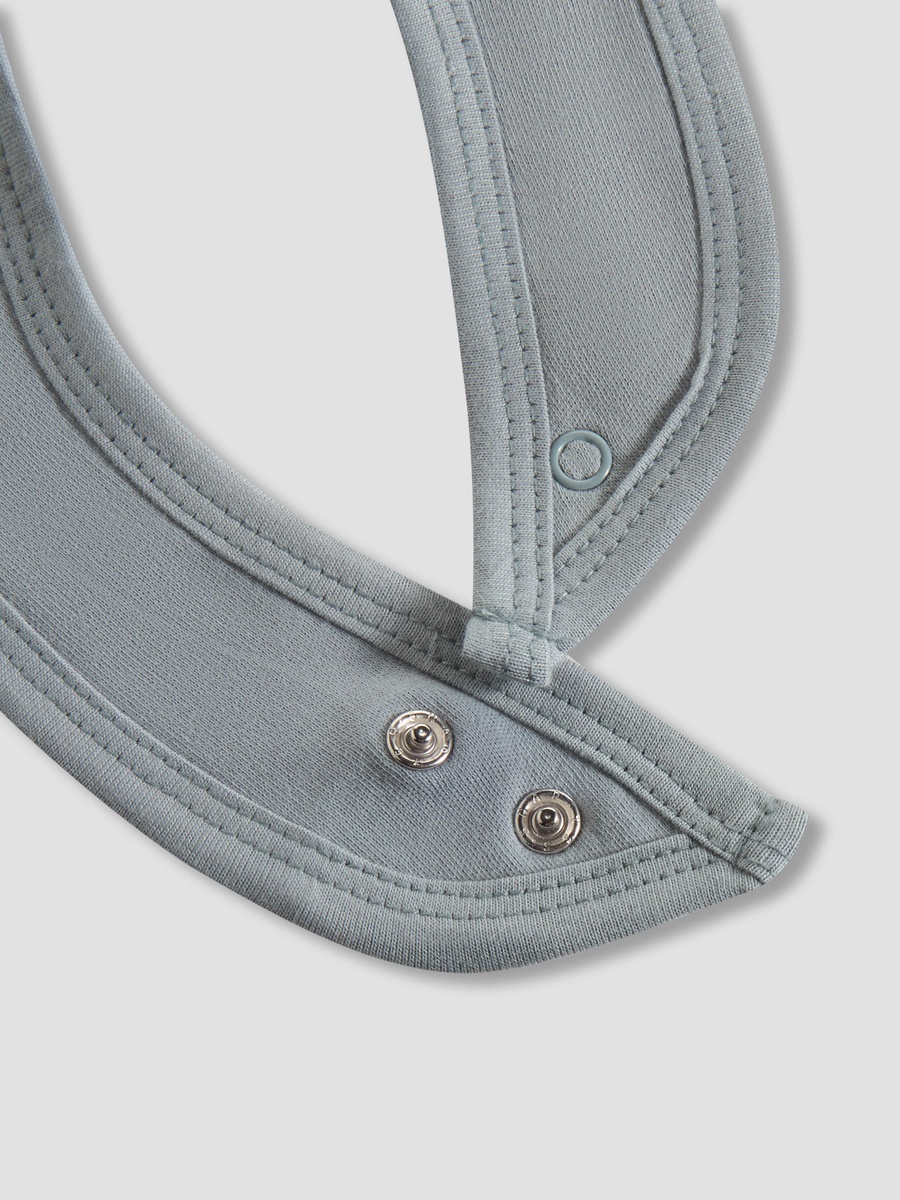 Pack of 5 Baby Bib with Snap Button Closure