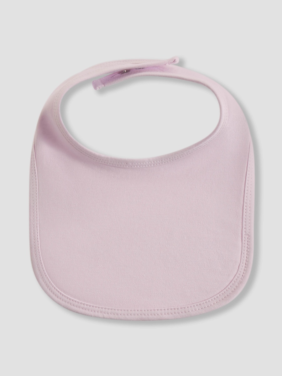 Pack of 5 Baby Bib with Snap Button Closure