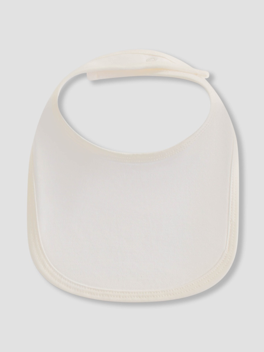 Pack of 5 Baby Bib with Snap Button Closure
