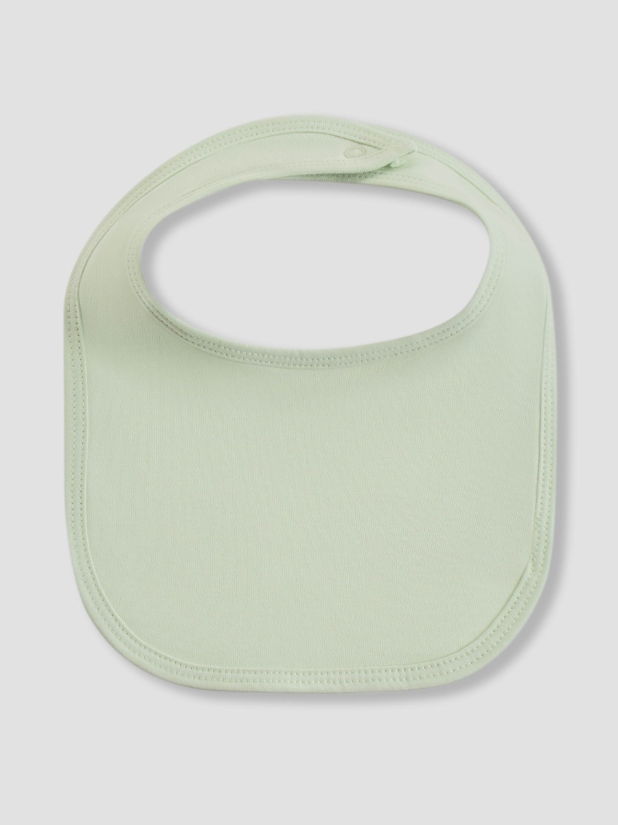 Pack of 5 Baby Bib with Snap Button Closure
