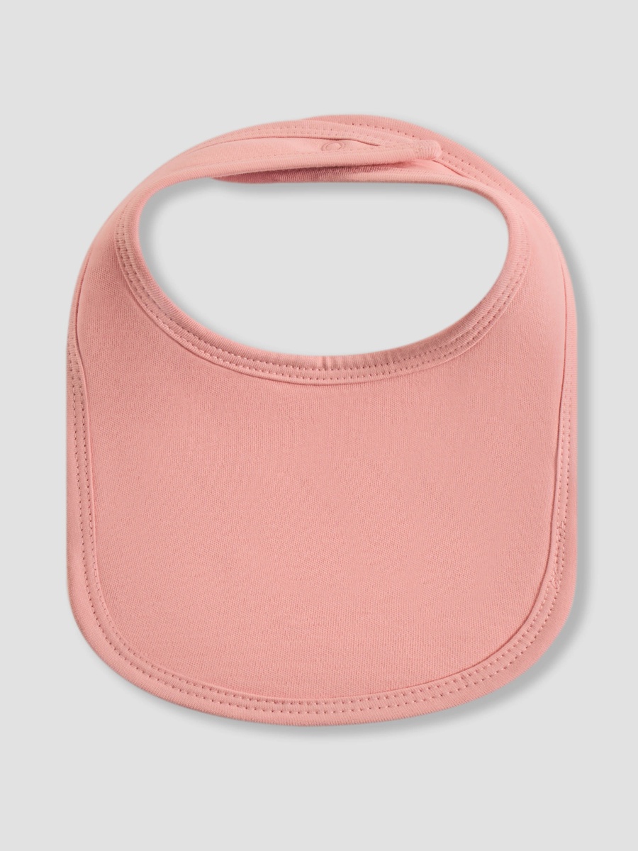 Pack of 5 Baby Bib with Snap Button Closure