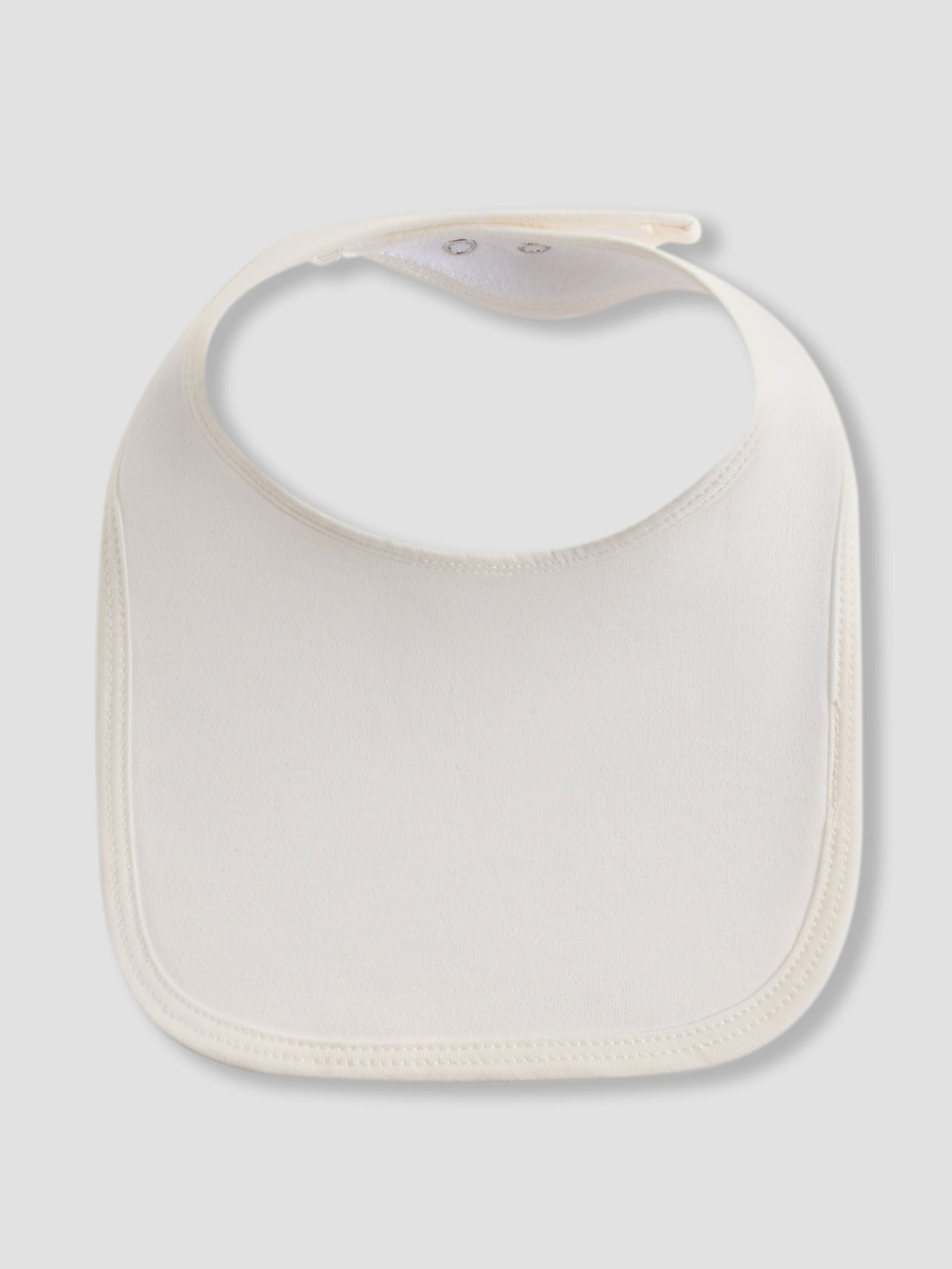 Pack of 5 Baby Bib with Snap Button Closure