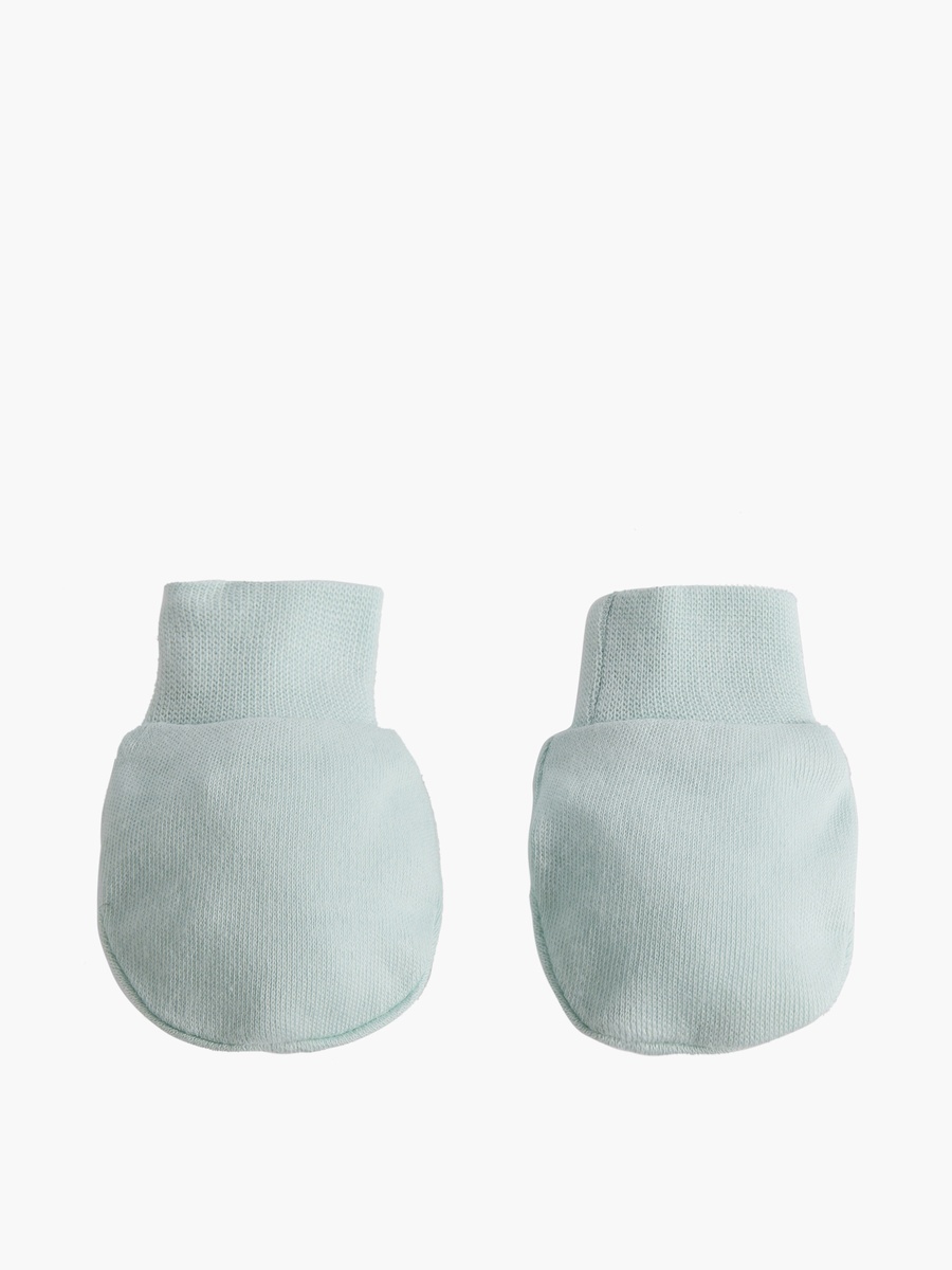 Pack of 2 Mittens with Ribbed Cuff