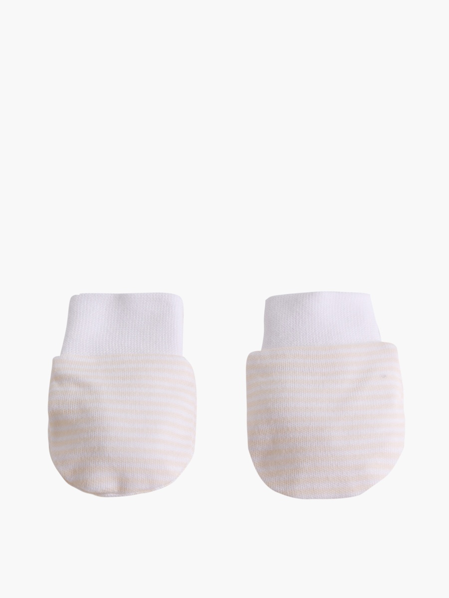 Pack of 2 Mittens with Ribbed Cuff