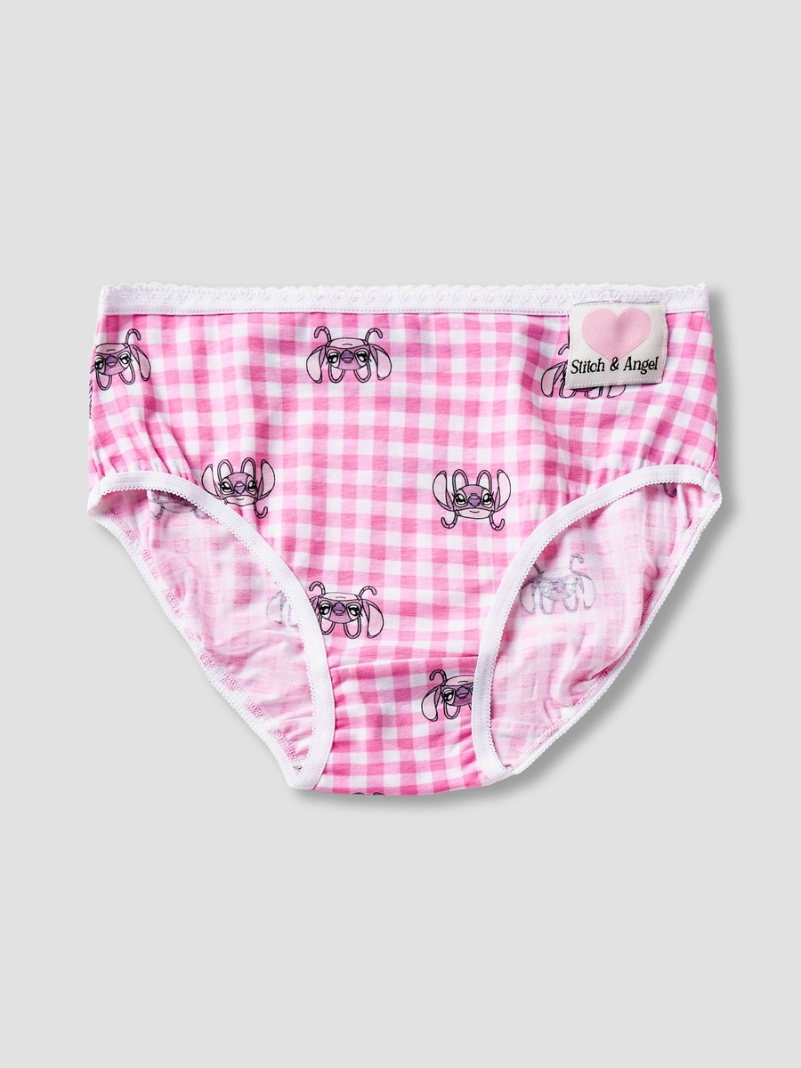 Pack of 3 Briefs with Angel and Stitch Print