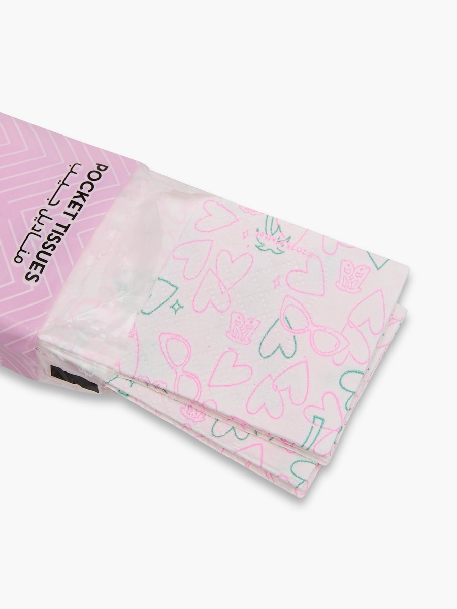 Pack of 10 Barbie Printed Pocket Tissues