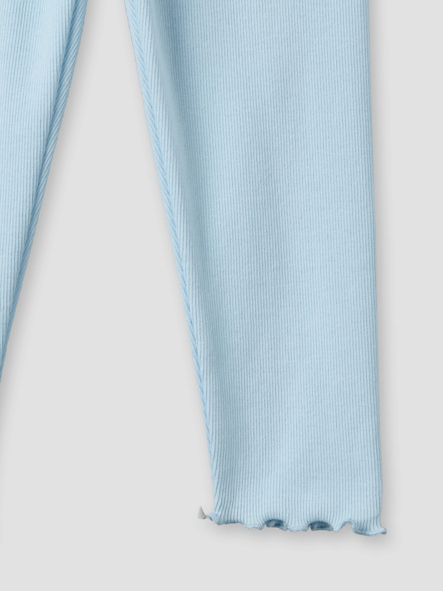 Leggings with Ribbed Design