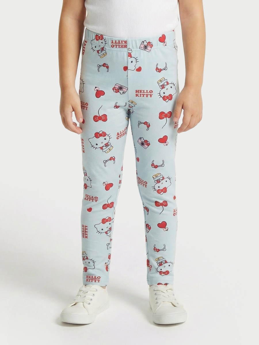 Leggings with Hello Kitty Print
