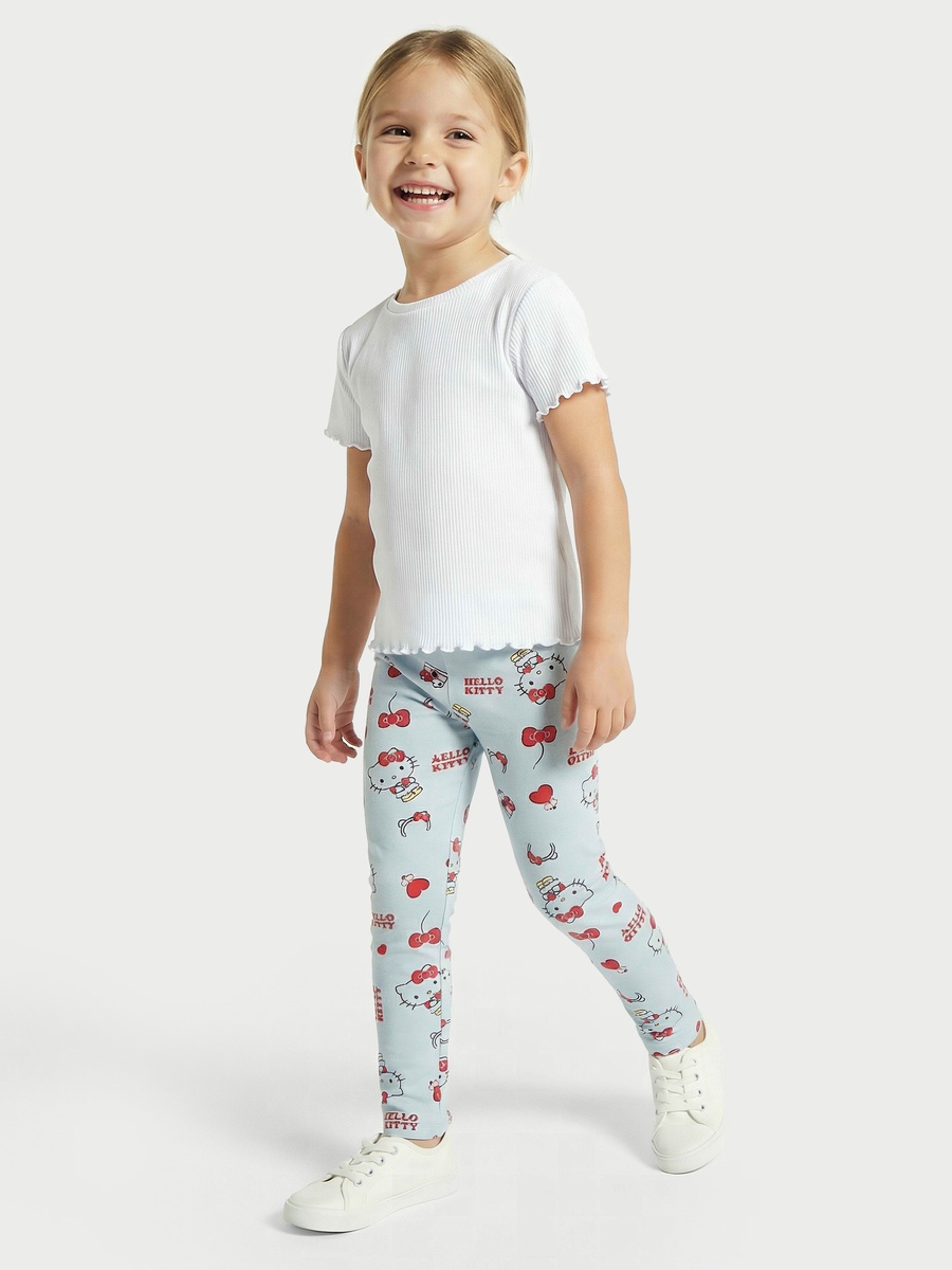 Leggings with Hello Kitty Print