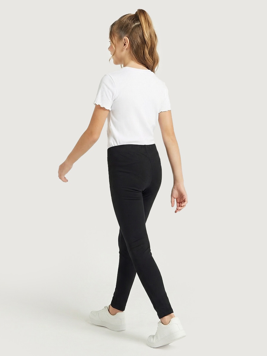 Leggings with Elasticated Waistband