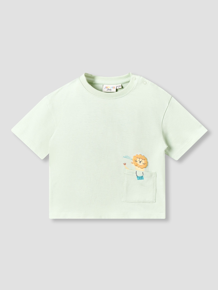 Crew Neck Short Sleeves T-Shirt and Shorts Set with Print