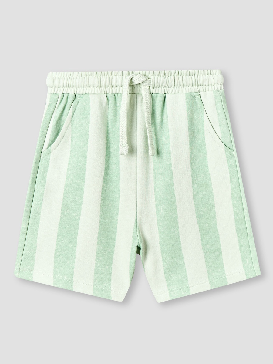 Crew Neck Short Sleeves T-Shirt and Shorts Set with Print