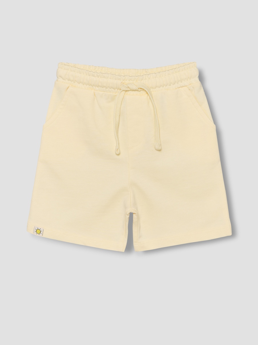 Crew Neck Short Sleeves T-Shirt and Shorts Set with Cocomelon Print