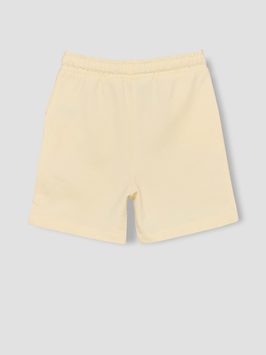 Crew Neck Short Sleeves T-Shirt and Shorts Set with Cocomelon Print